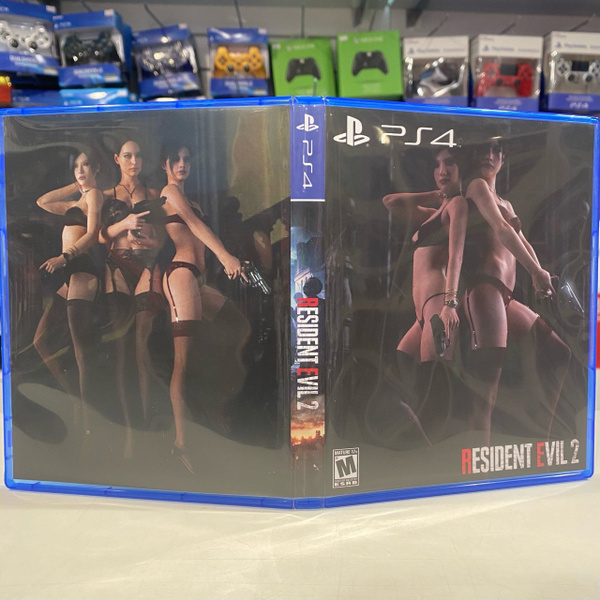 Игра " Resident Evil 2 " PS4 - Кастомная обложка для диска - купить с ...
