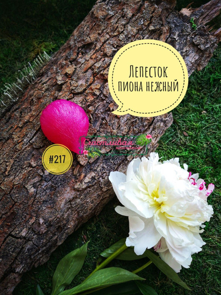 Молд лепесток пиона нежный 5,5*4,3см - купить с доставкой по выгодным ...