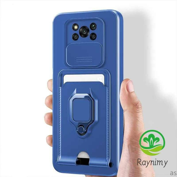 Poco x3 Pro / Nfc чехол противоударный прозрачный, защитный с защитой ...