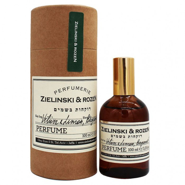 Zielinski & Rozen Zelenski & Rozen Vetiver & Lemon, Bergamot, edp., 100 ...