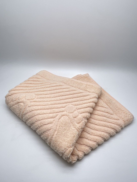 Полотенце-коврик для ног TM Textile ножки1 Махровая ткань, Хлопок 50x70 ...