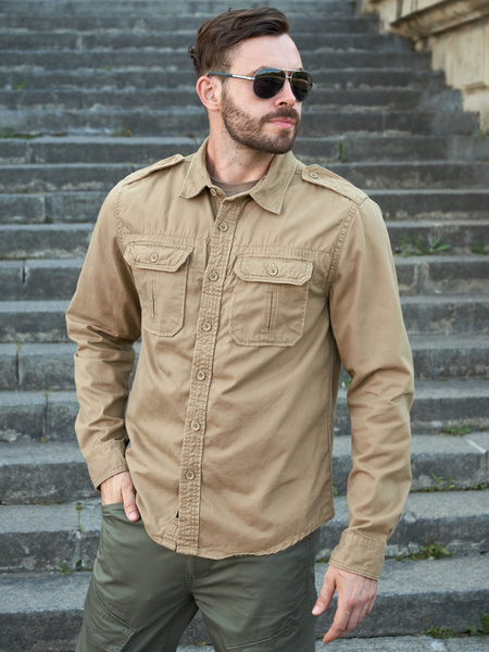 Рубашка Brandit Vintage - купить с доставкой по выгодным ценам в ...