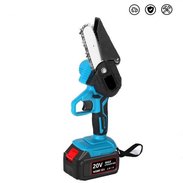 Пила аккумуляторная цепная Chain Saw, 4 дюйма , пила электрическая ...