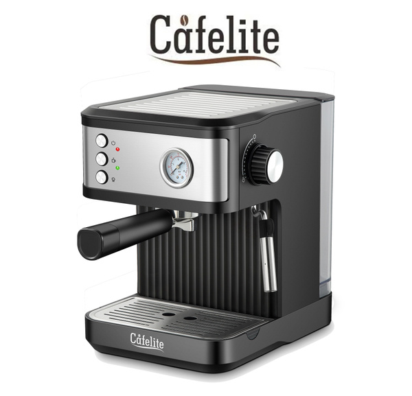 cafelite Профессиональная кофеварка MK859, черный, зеркальный - купить ...