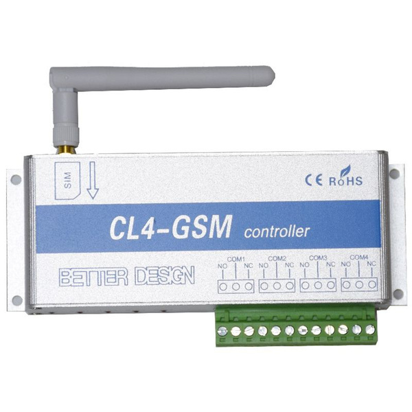 4-канальное реле CL4-GSM SMS GSM APP беспроводной контроллер (вилка ...