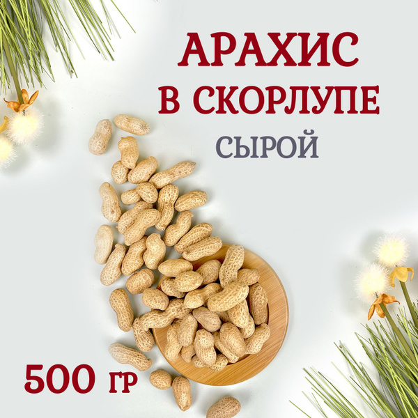 Арахис в скорлупе 500 грамм купить на OZON по низкой цене (1502557158)