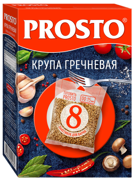 Гречка PROSTO, в пакетиках для варки, 500 г - купить с доставкой по ...