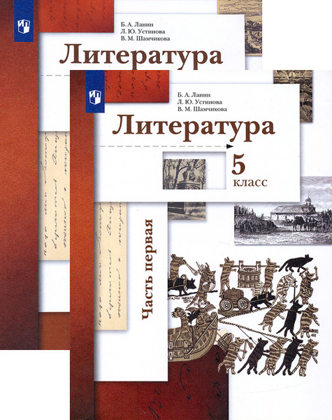 Литература. 5 класс. Учебник. В 2-х частях. ФГОС | Шамчикова Валентина ...