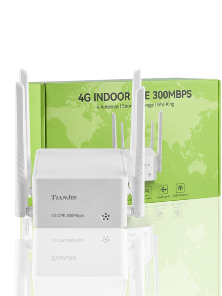 Роутер TIANJIE Wifi 4g + СИМ КАРТА В ПОДАРОК! РАБОТАЕТ С ЛЮБЫМ СОТОВЫМ ...