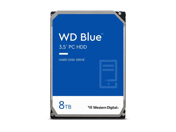 8 ТБ Внутренний жесткий диск Western Digital WD Blue (WD80EAAZ ...
