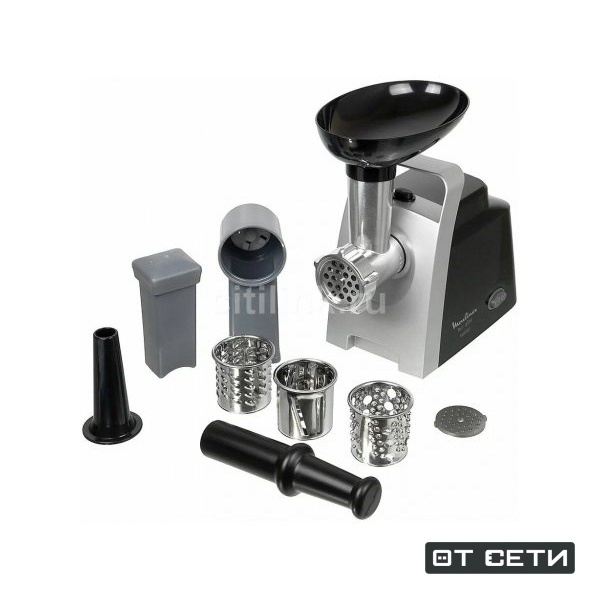 Купить мясорубку Moulinex HV1 ME108832, черный/серебристый по низкой ...