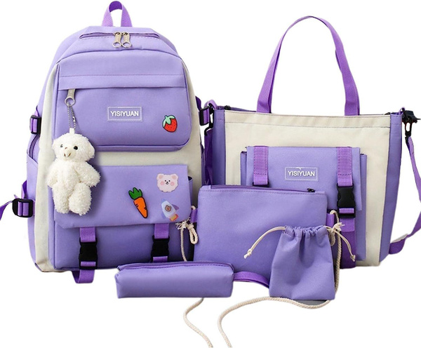 Симпатичный набор школьных рюкзаков из 5 предметов на заказ, набор ...