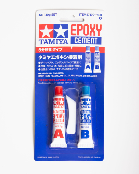 TAMIYA/Клей эпоксидный двухкомпонентный (2 тюбика по 5 гр.) - купить с ...