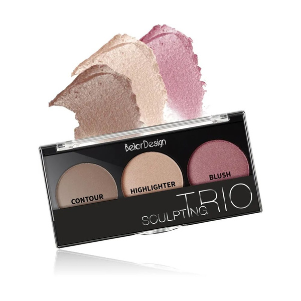 Belor Design Набор для скульптурирования лица Sculpting Triо тон 2 ...