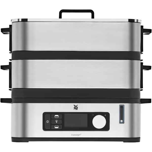 WMF Пароварка электрическая KITCHENminis 0415090711, серый металлик ...