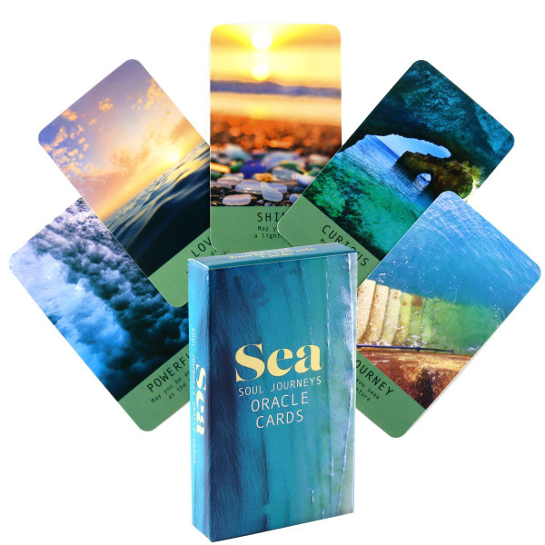 Океан Душа Путешествие карты Sea Soul Journeys Oracle - купить с ...