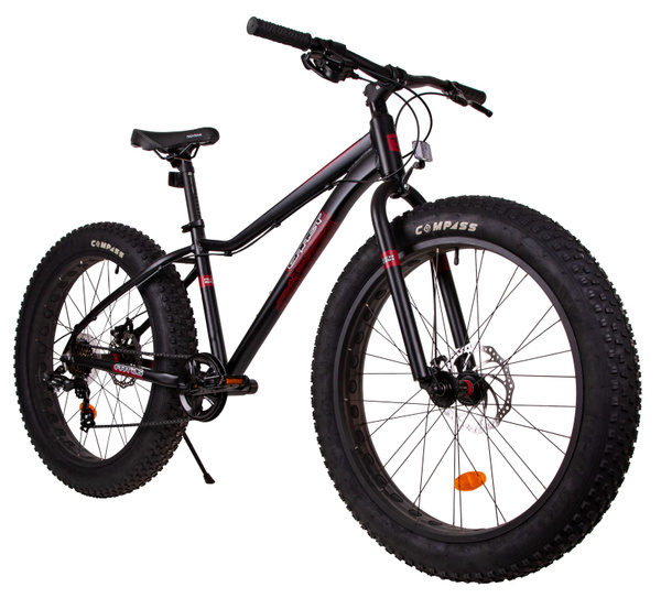Велосипед Fat Bike 26" Tech Team GARET 18" (2024) черный / на рост от ...