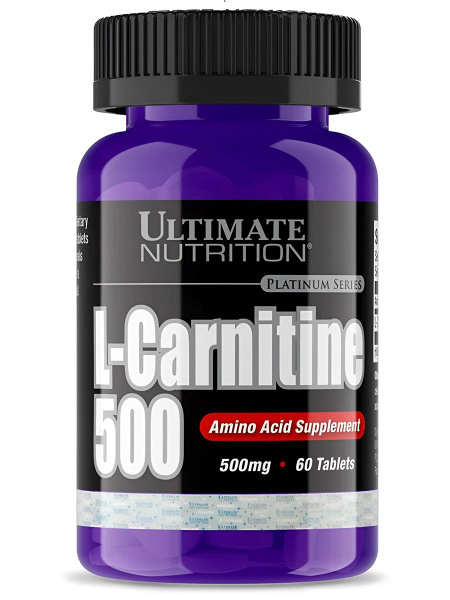 Л-карнитин Ultimate Nutritionil L-Carnitine, 500мг, 60 таблеток ...