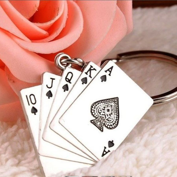 Брелок Fun&Joy карты игральные металлические покер - купить с доставкой ...