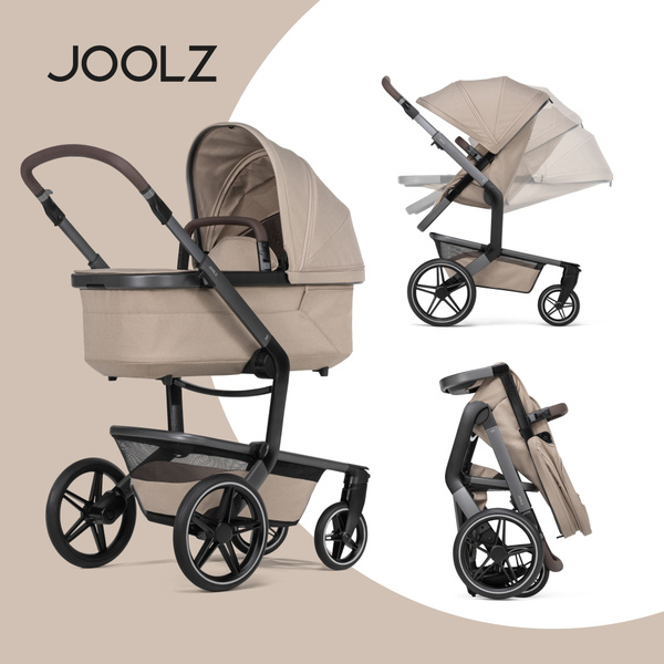 Характеристики Коляска 2 в 1 Joolz Day5 Sandy Taupe, бежевая, детская ...