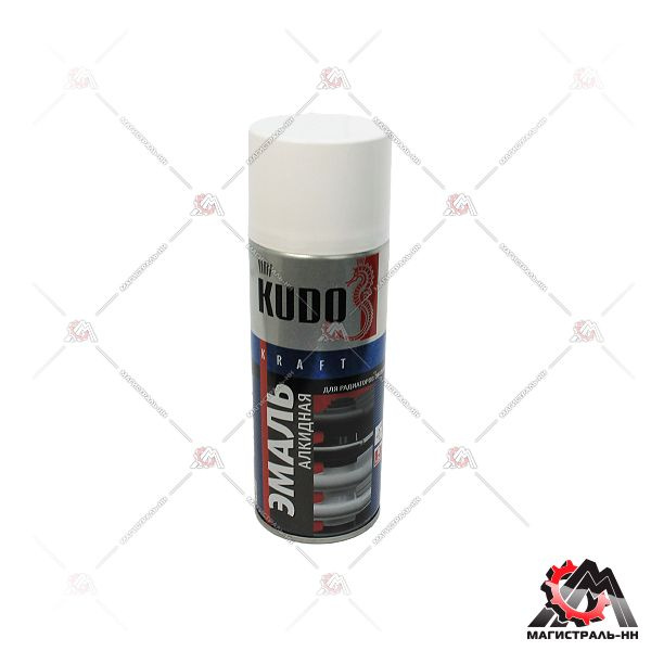 Эмаль KUDO KU-5102, Алкидная, Матовое покрытие, белый матовый - купить ...