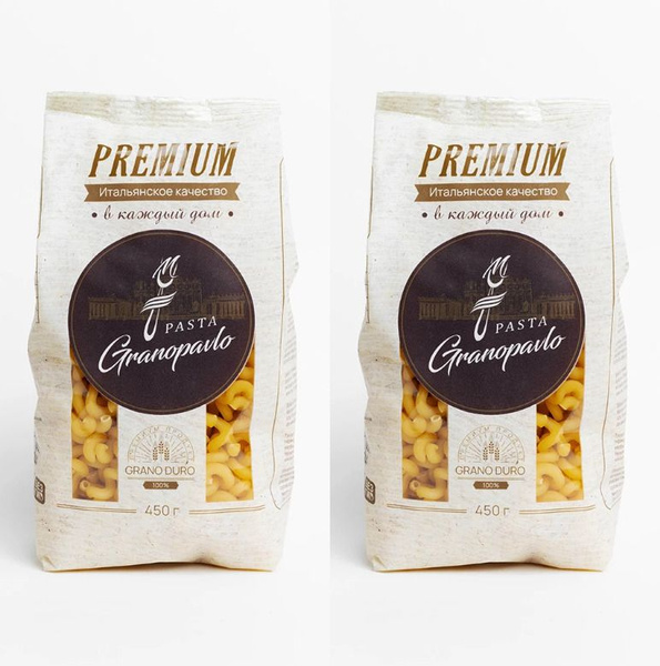 Макароны Granopavlo Пружинка, 450 г, 2 уп - купить с доставкой по ...