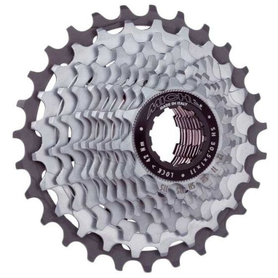 Кассета велосипедная Miche Light Primato Shimano 11-30T, сталь, 242 г ...