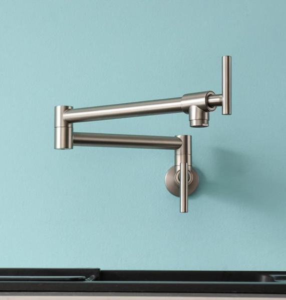 Характеристики Полностью медный настенный складной смеситель для ...