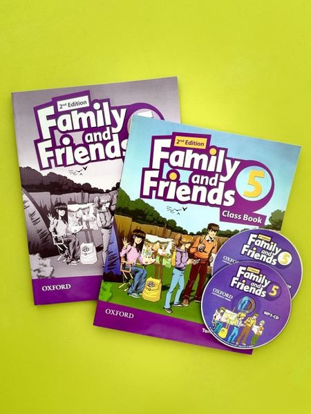 Family and Friends 5. Комплект Class book and Workbook (учебник ...