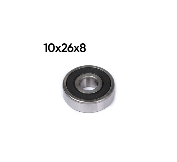 Подшипник генератора STELLOX 10х26х8 мм 600-2RS для SUZUKI, TOYOTA ...