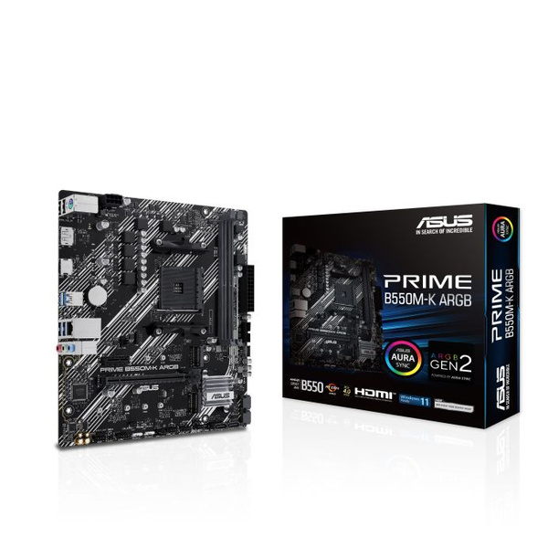 Материнская плата ASUS PRIME B550M-K ARGB купить по низкой цене с ...