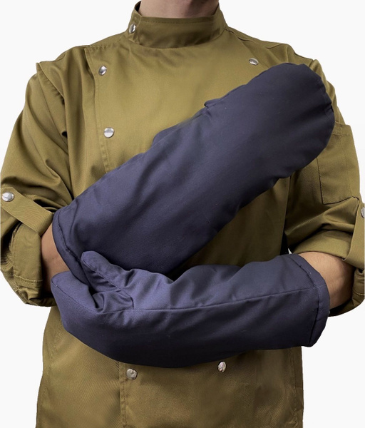 Рукавицы пекарские защитные для работы с мангалом / 1 пара - купить с ...