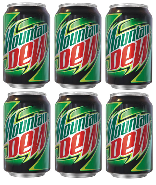 Газированный напиток Mountain Dew Classic, 6 шт по 300 мл - купить с ...