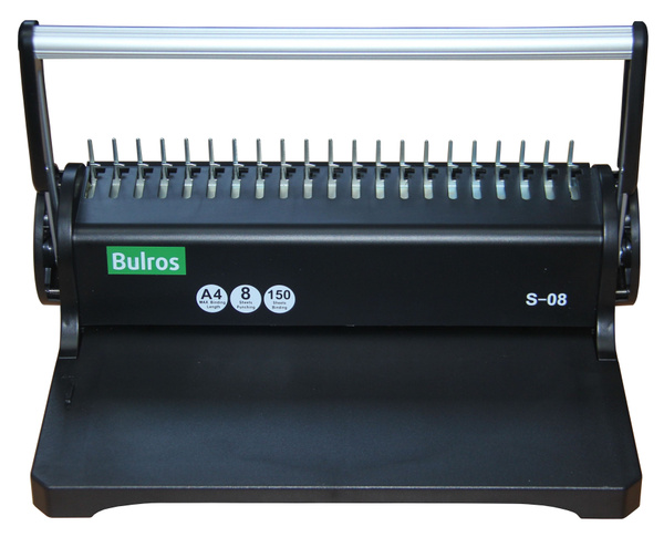Брошюратор BULROS S-08, 8 листов, брошюровщик, переплетная машина ...