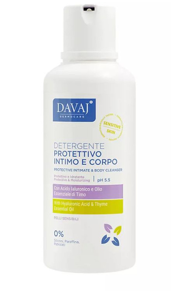 DAVAJ Средство для тела и интимной зоны с гиалуроновой кислотой ...