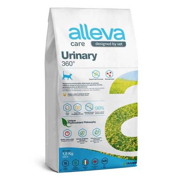 Alleva Care Cat Adult Urinary 360 Сухой корм для кошек для растворения ...