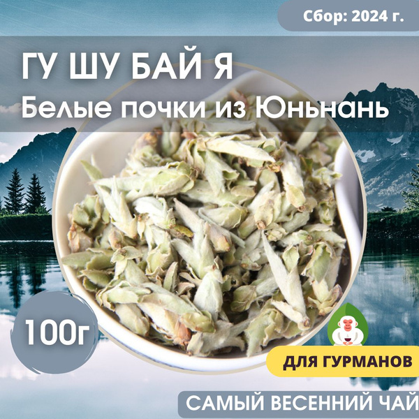 Гу Шу Бай Я (почки деревьев пуэра, белый чай, пуэрные почки Я Бао ...