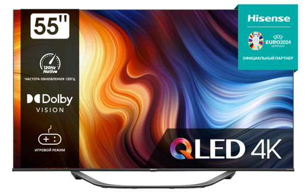 Купить телевизор Hisense 55U7NQ 55" - купить с доставкой по выгодным ...