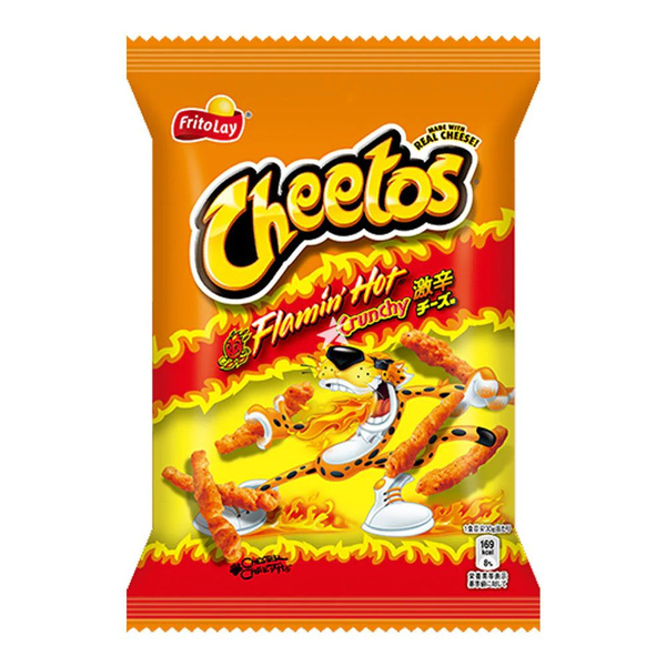 Чипсы Crunhy Cheetos Flamin' Hot 75гр/ Кранчи Читос острые купить на ...