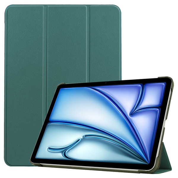 Чехол книжка Для Apple iPad Air 13 дюйма 2024 ультра-тонкий три раза ...