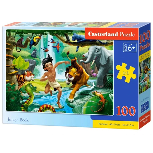 Пазлы Castorland "Книга джунглей" MIDI, 100 элементов, 6+ - купить с ...