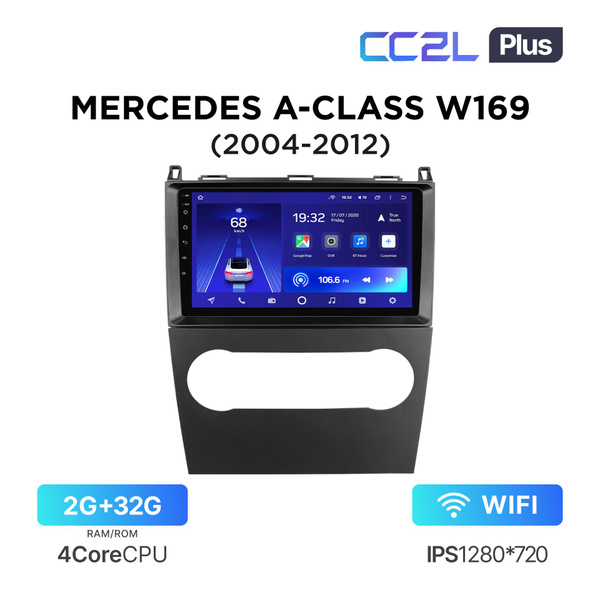 Магнитола Teyes CC2L Plus 2-32 Гб для Mercedes A-Class W169 (2004-2012 ...
