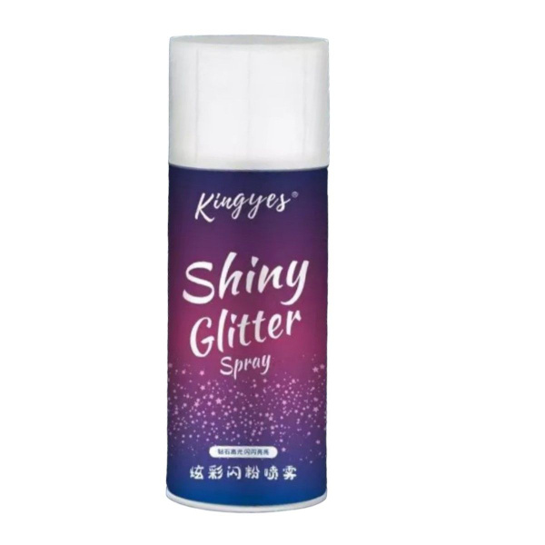 Спрей с блестками Kingyes Glitter Spray 120 мл - купить с доставкой по ...