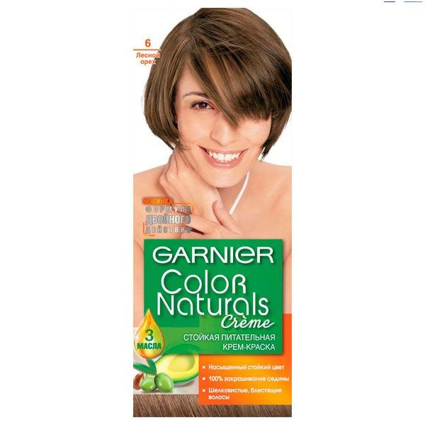 Отзыв о Краска для волос GARNIER Color Naturals Сравнение оттенков № 5 (Светлый 