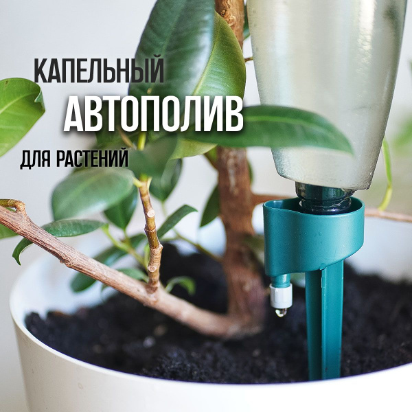 Автополив для комнатных растений, система капельного полива - купить с ...