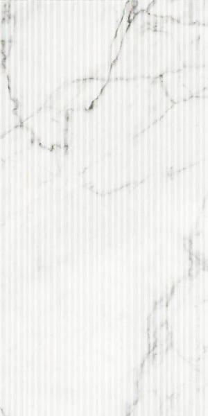 Керамогранит Kerranova, Marble Trend белый, 30x60см, 6шт. (1,08 м2 ...