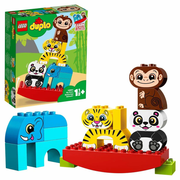 Конструктор LEGO DUPLO My First Мои первые цирковые животные 10884 ...
