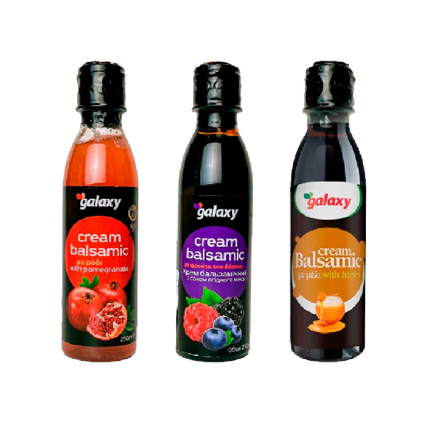 Бальзамический крем Galaxy с гранатом, с лесными ягодами, с медом ...