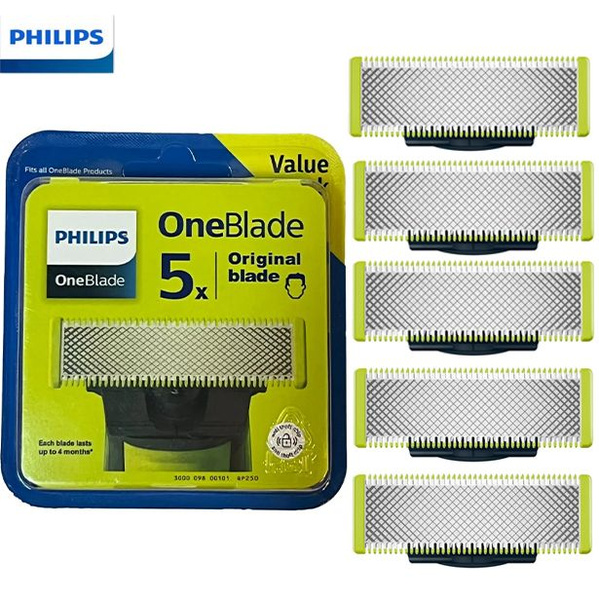 Сменные лезвия Philips QP250/50 для OneBlade и OneBlade Pro, 5 шт ...