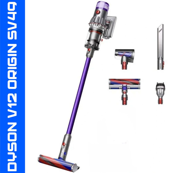 Характеристики Dyson V12 Origin SV49, Iron/ Purple, металлик/фиолетовый ...